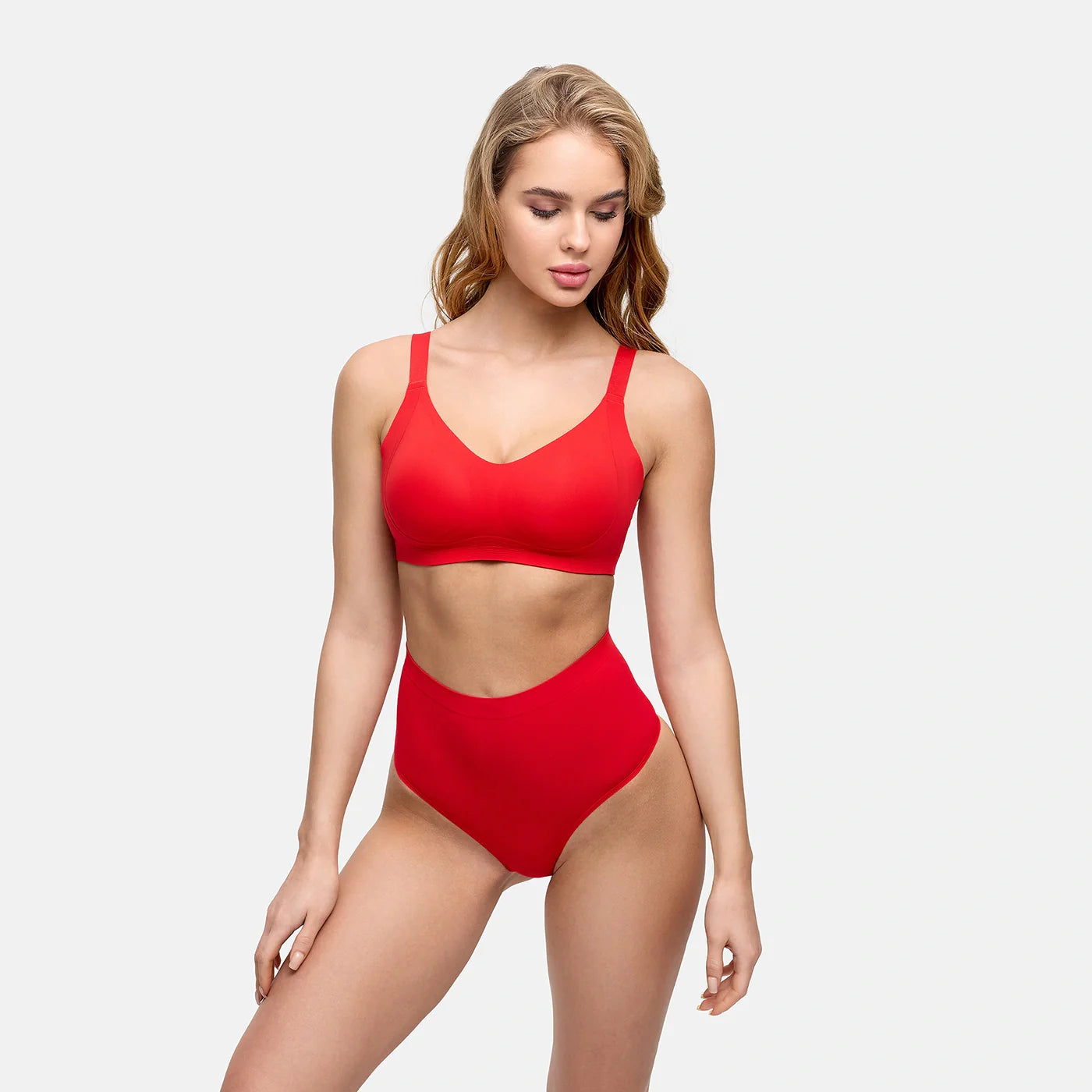 Seamless High-Waist Tanga | 2er Pack-Sale