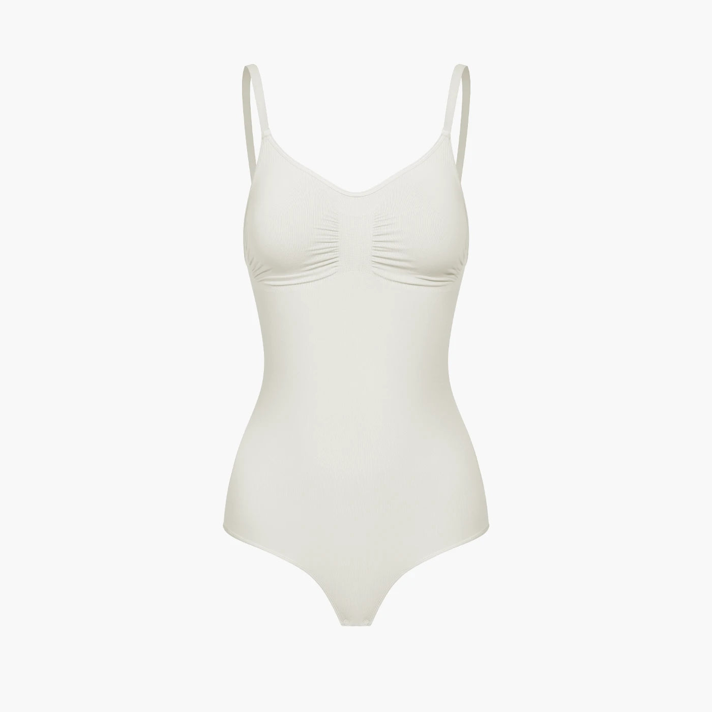 Bodysuit sculpting shapewear with string