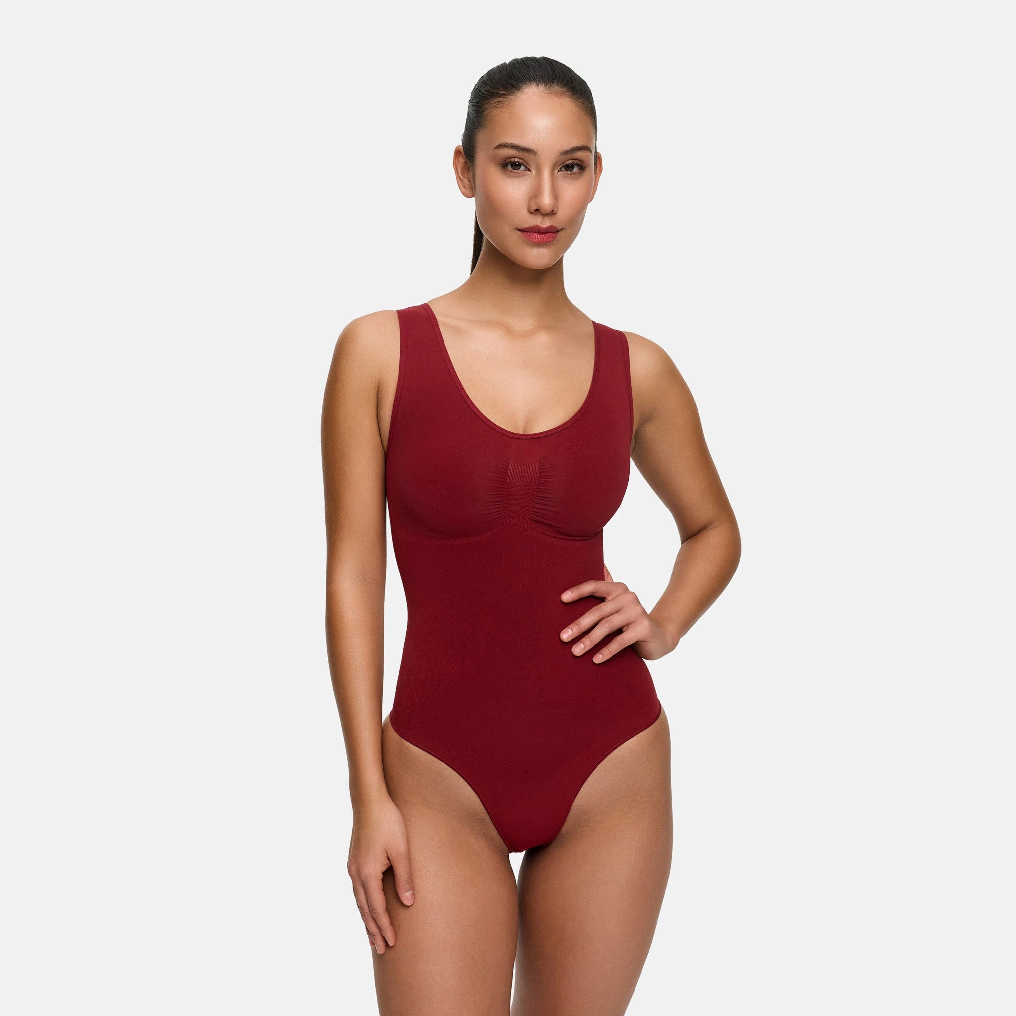 Tank Bodysuit Sculpting Shapewear with Briefs