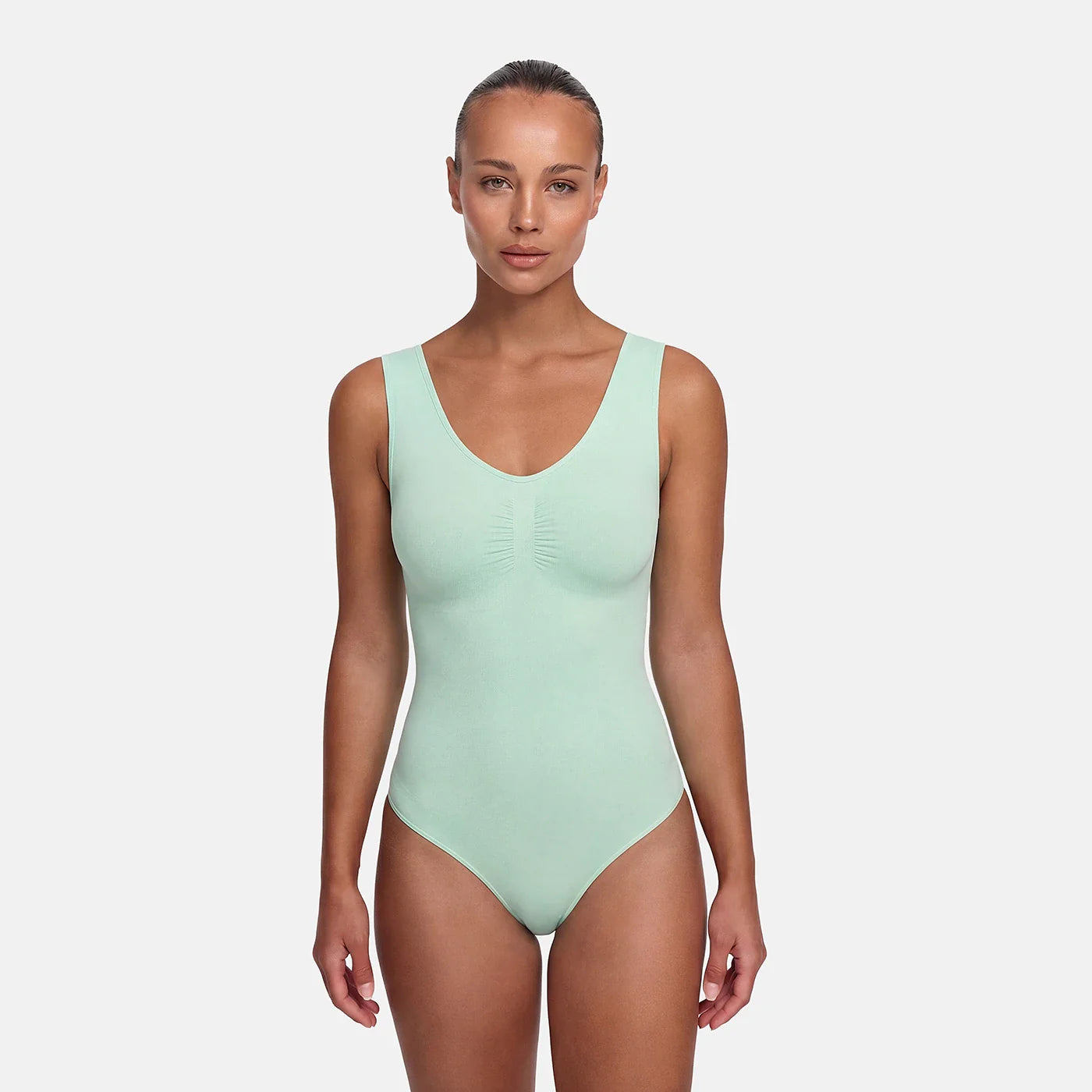 Tank Bodysuit Sculpting Shapewear with Briefs