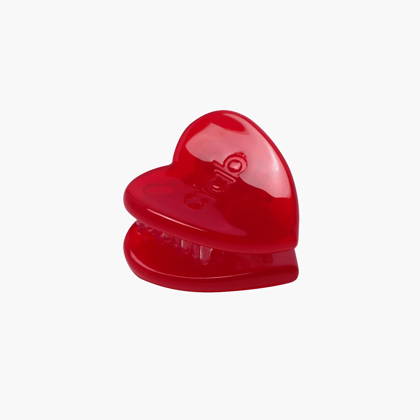 Mini heart hair clips