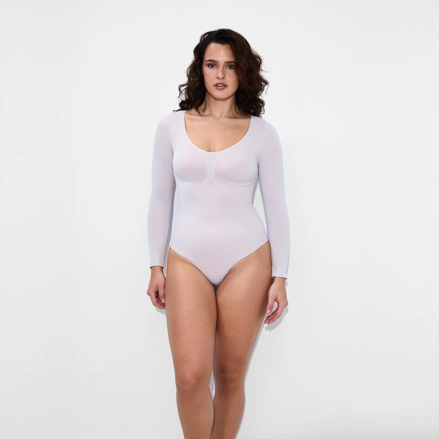Bodysuit Sculpting Shapewear longsleeve with briefs - Secret Sale