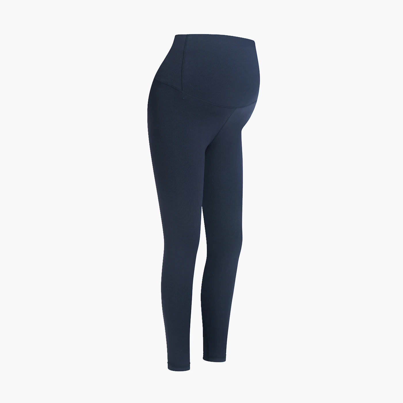 Seamless high-waisted maternity leggings