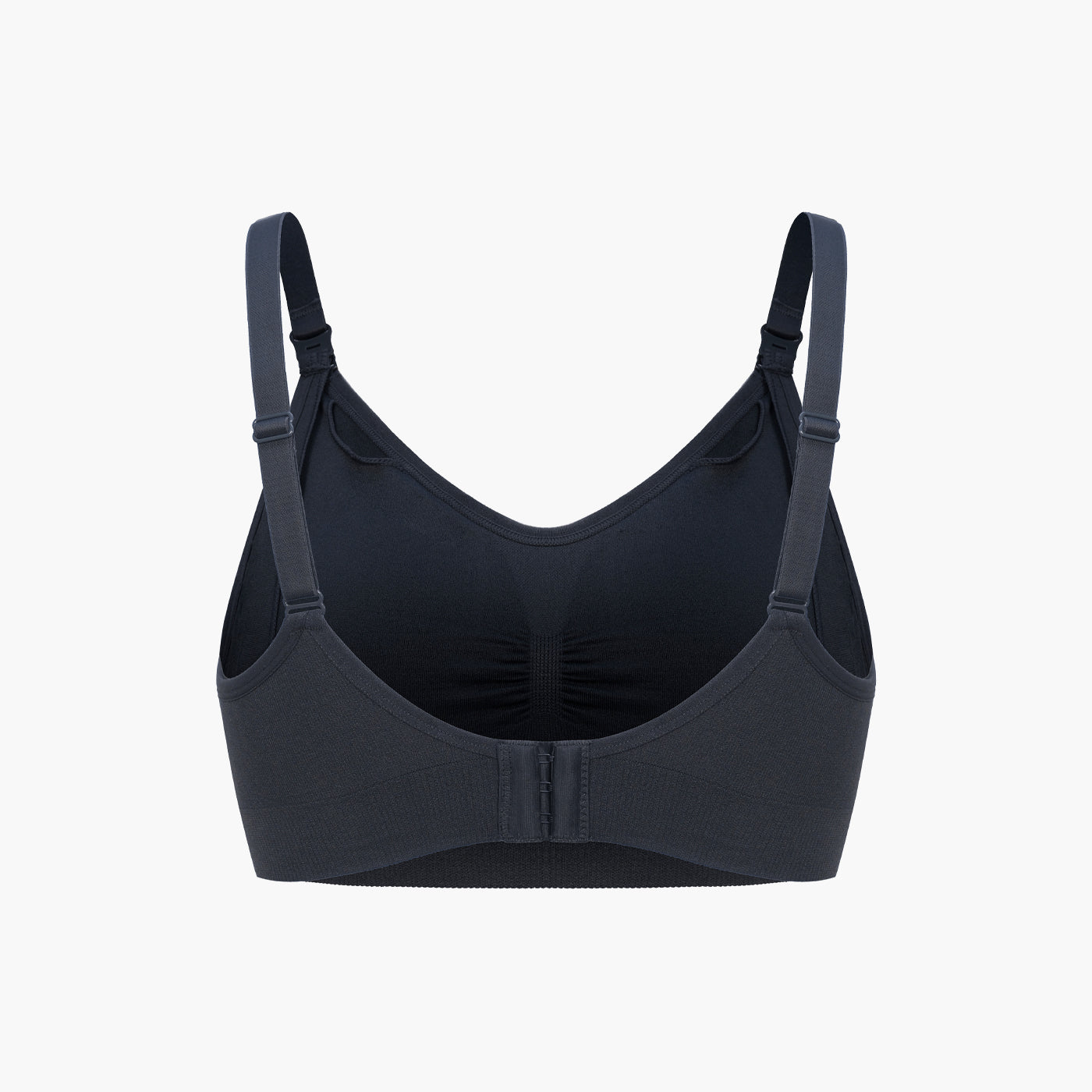 Seamless nursing bra