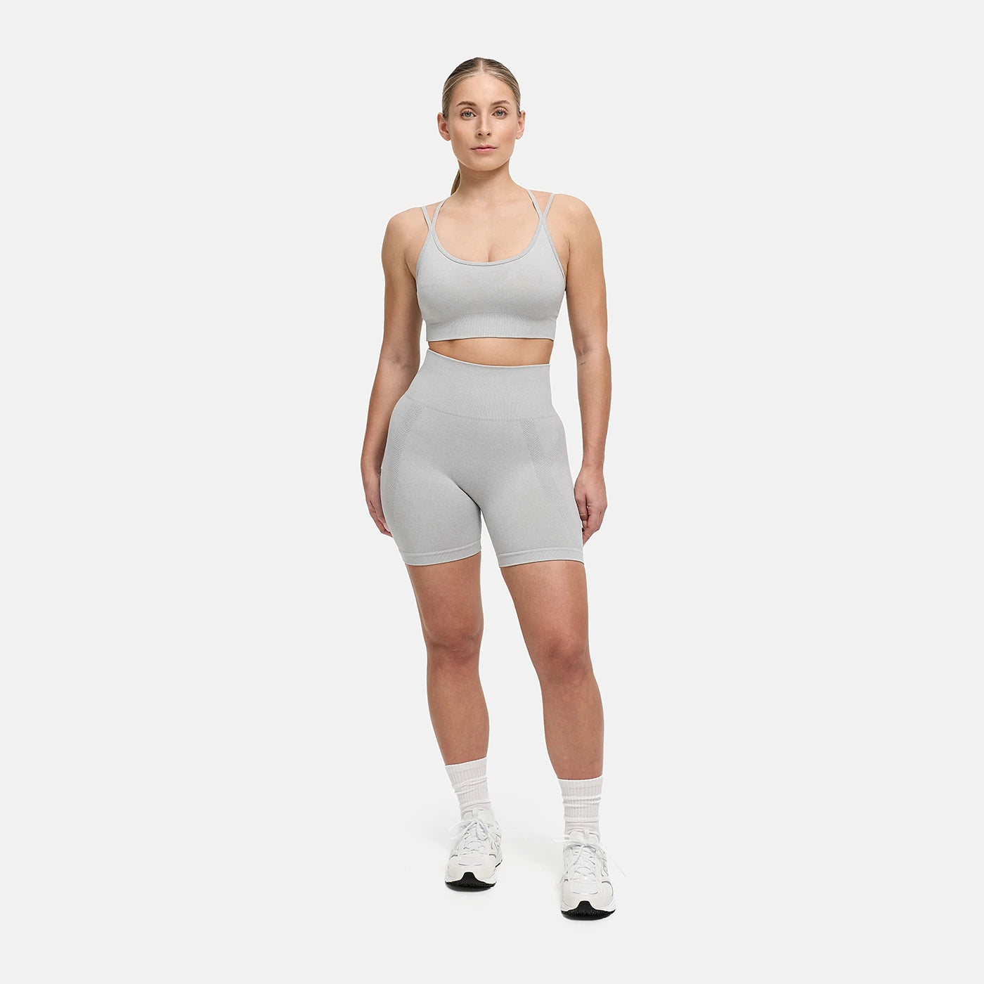 Seamless Cross over Sport Bra