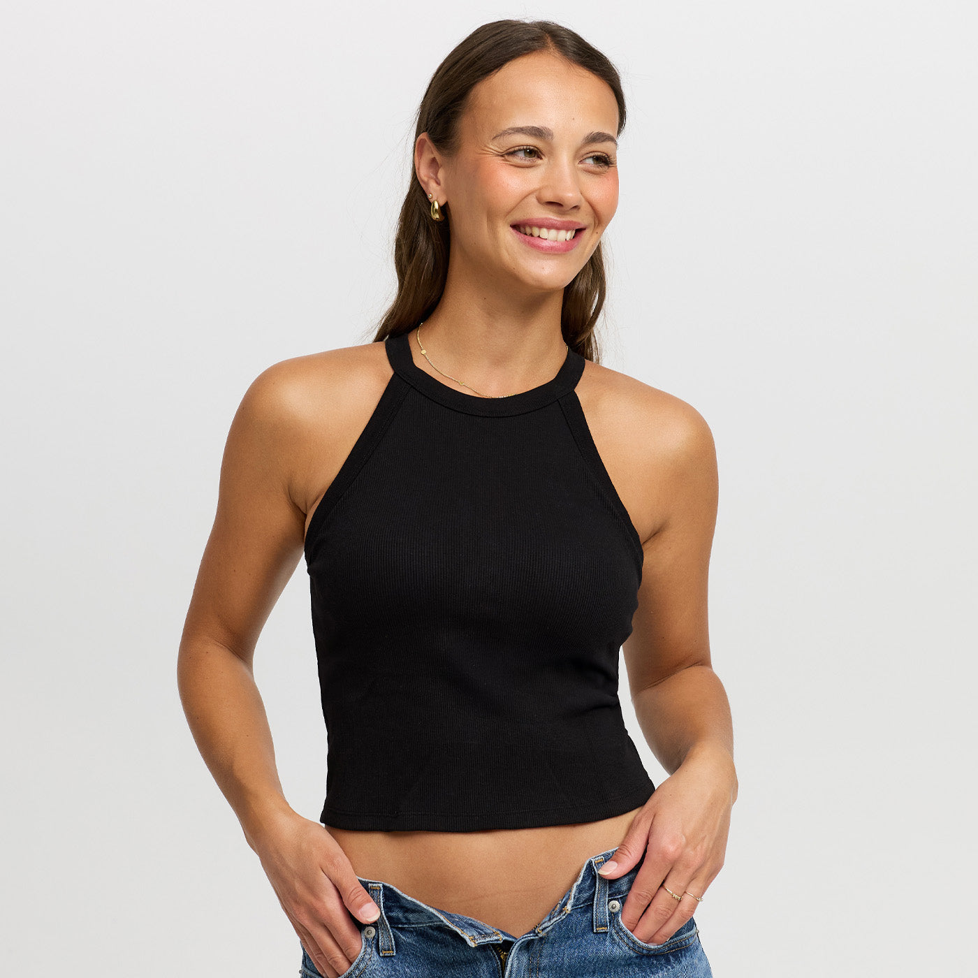Halter neck bratop
