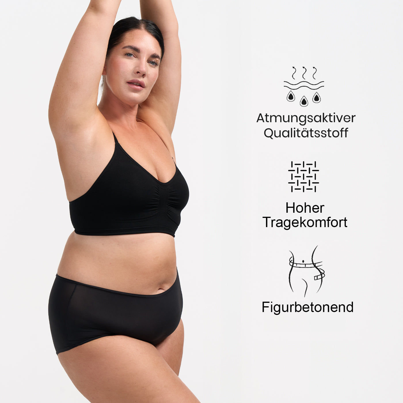 <div>Das Model ist 1,77m groß</div><span></span><div>und trägt Größe XL</div>