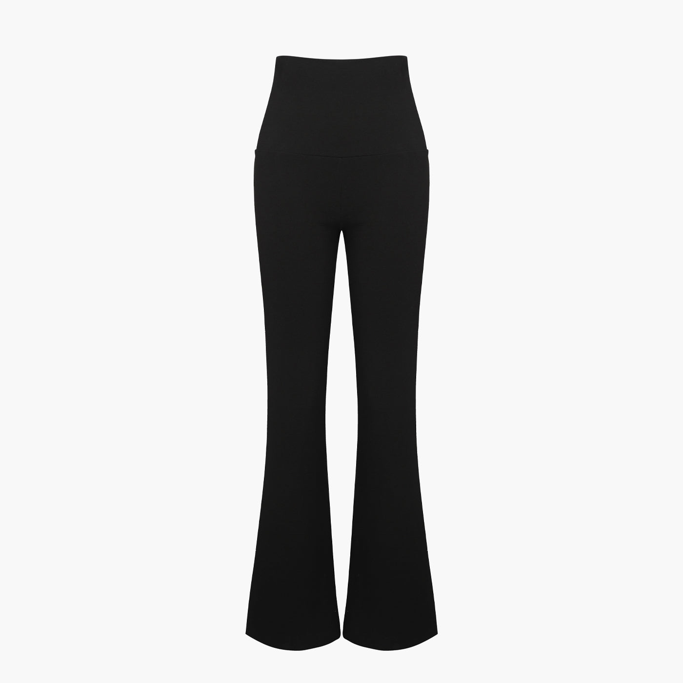 Leggings úr bómullarefni með útvíkkun