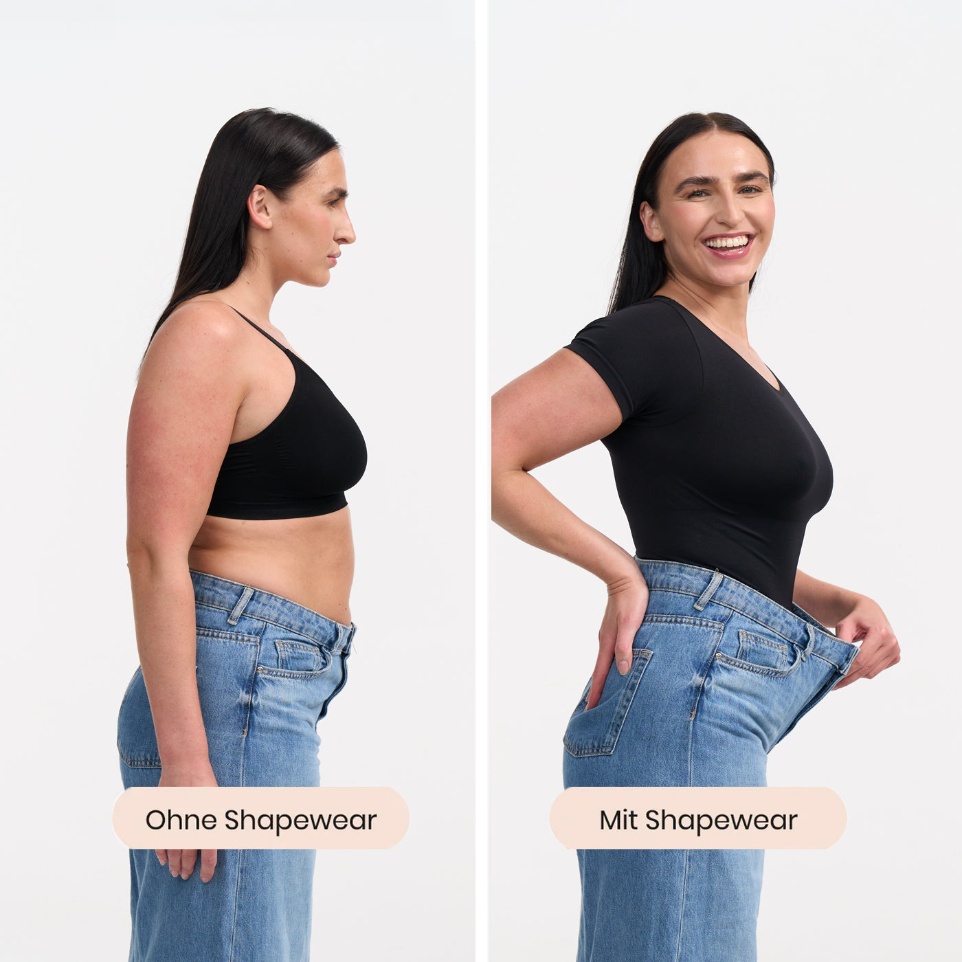 Bodysuit med strengforming og shapewear