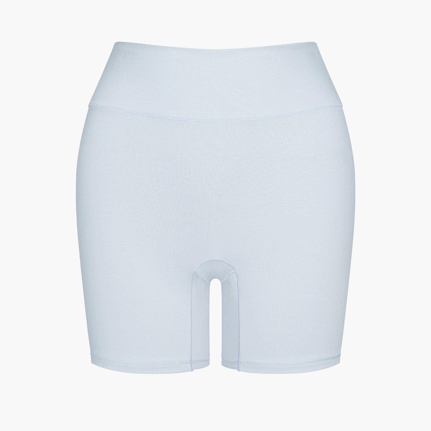 Bomullsshorts med høy midje - Outlet