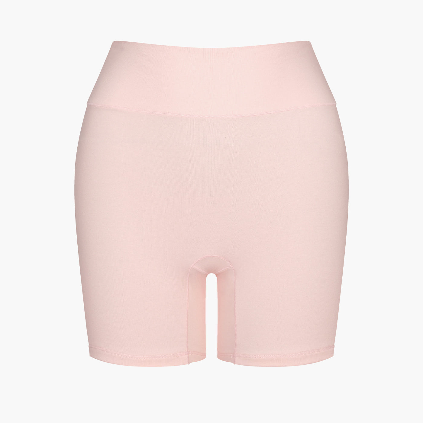 Bomullsshorts med høy midje - Outlet