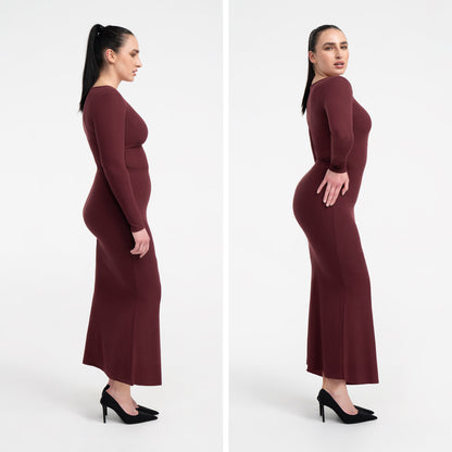 Das Model ist 1,73m groß und trägt Größe L.