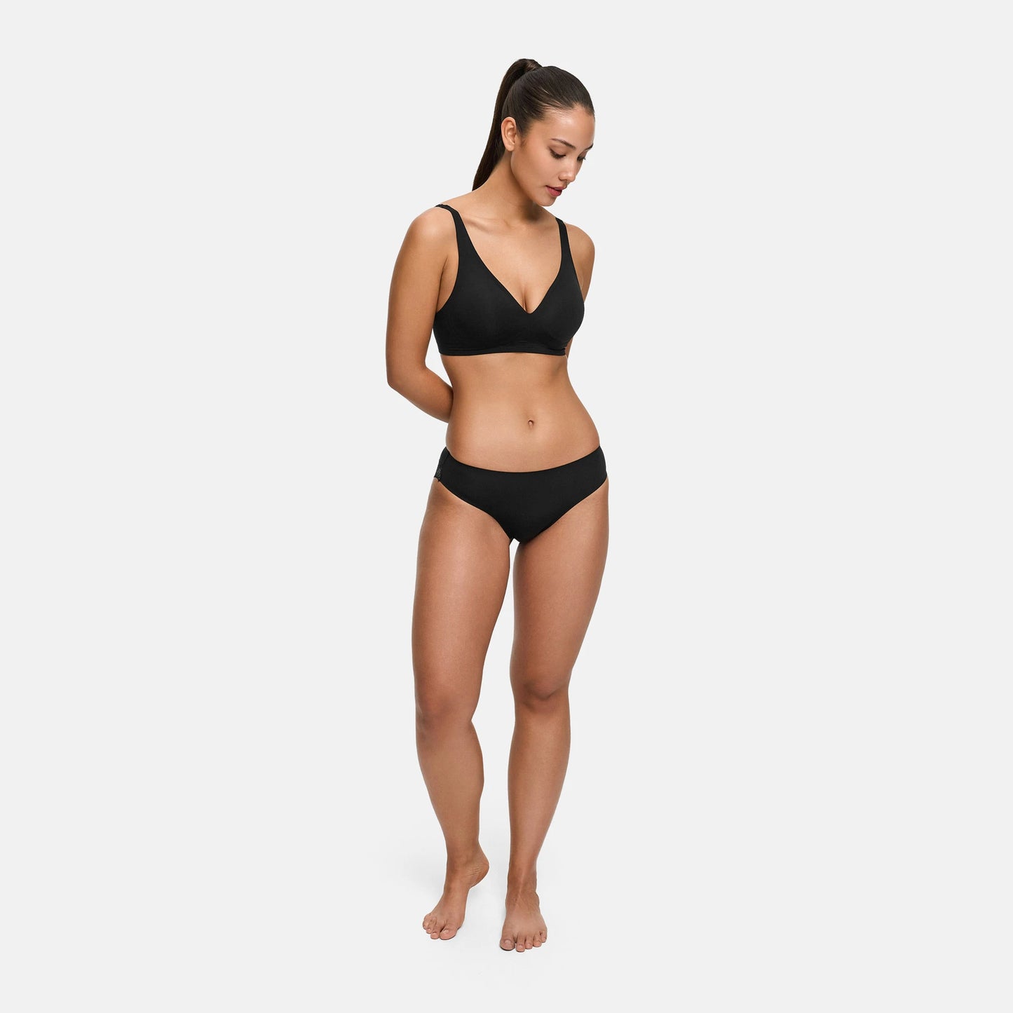 Slip mit Spitze