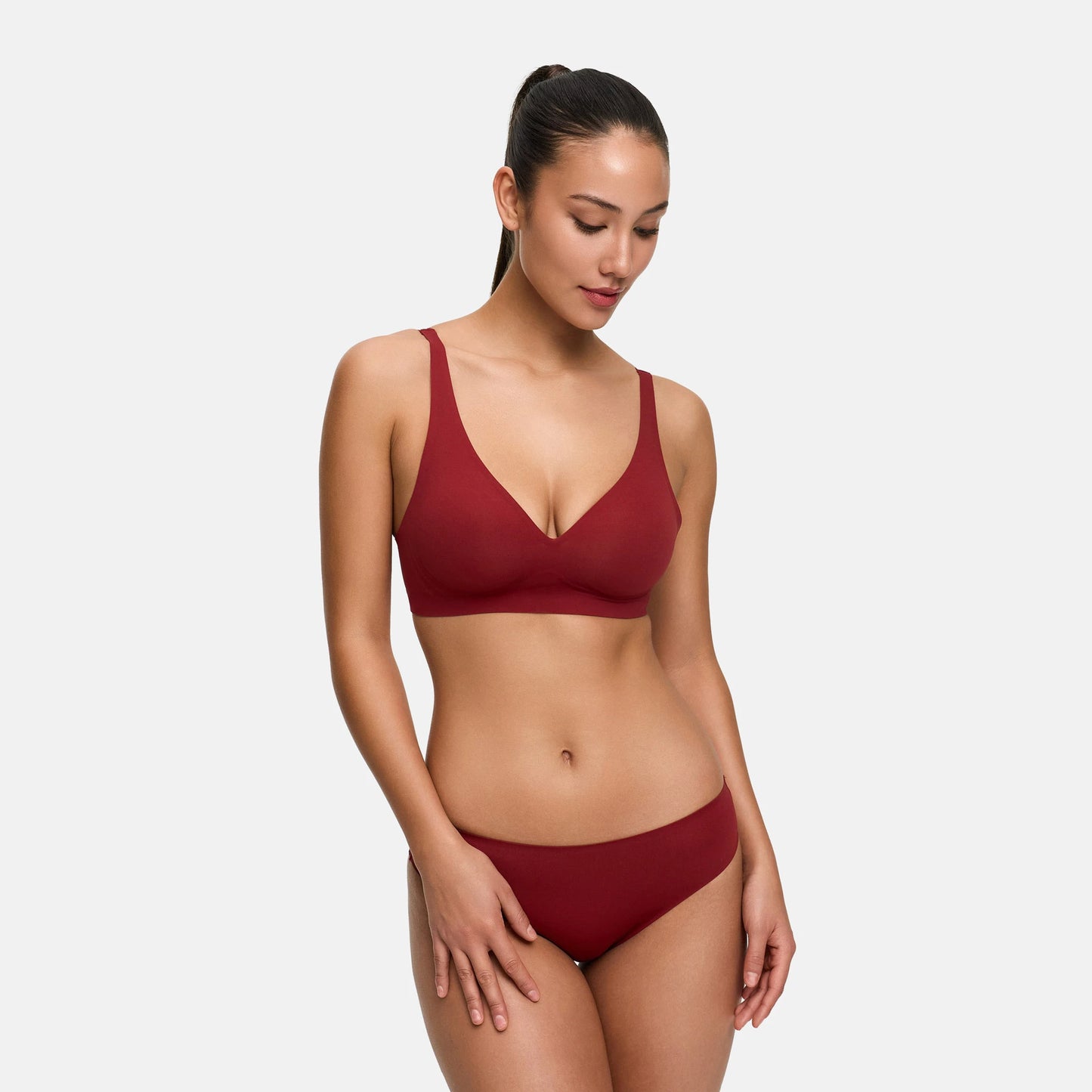 Slip mit Spitze