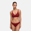 Tanga avec dentelle | pack de 3