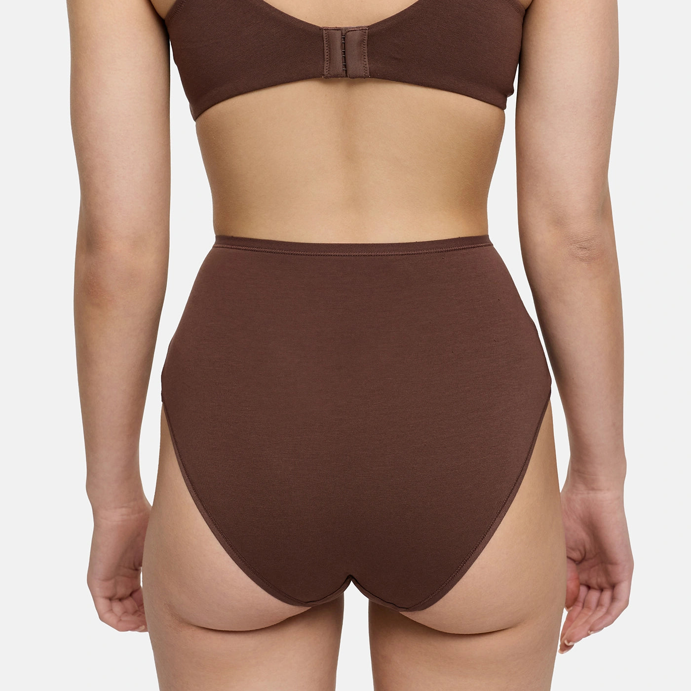 High-Waist Cotton Slip