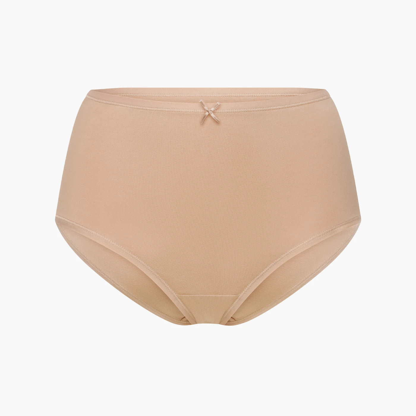 High-Waist Cotton Slip