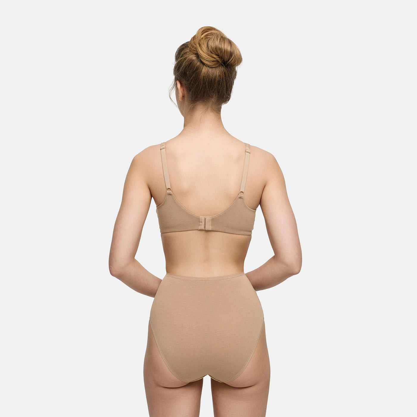 High-Waist Cotton Slip