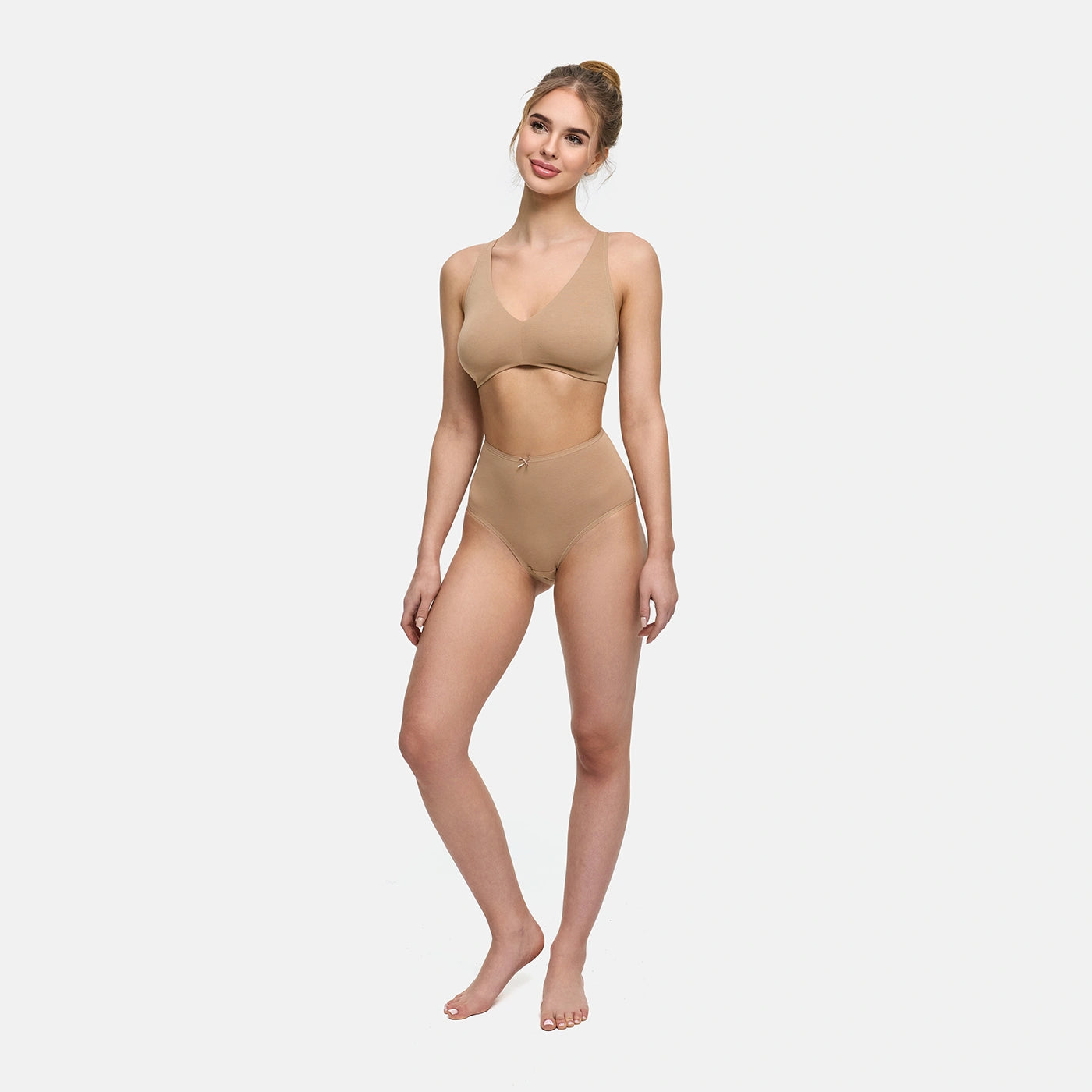 High-Waist Cotton Panties - 3-Pack