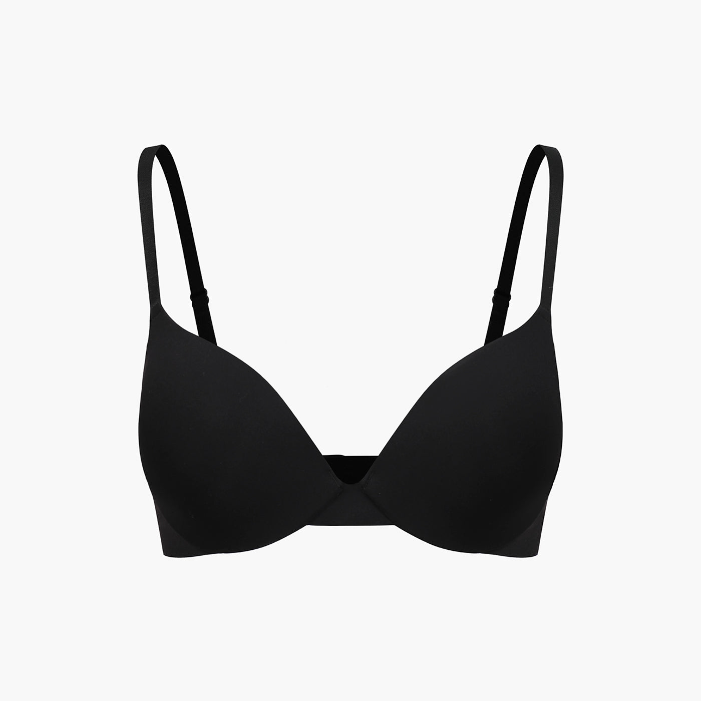 Molded push-up underwire bra