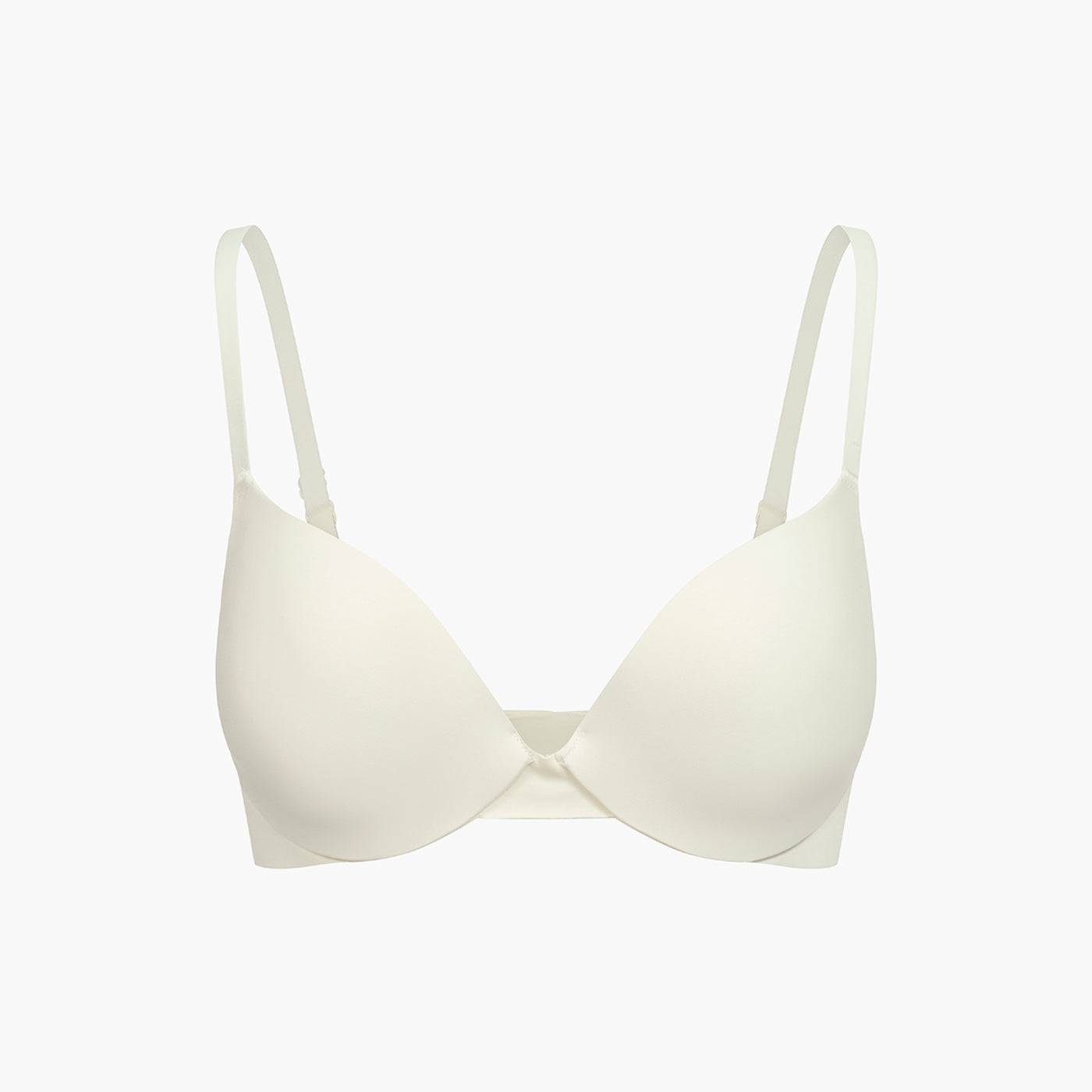 Molded push-up underwire bra