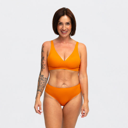 Comfort push-up lace bra
