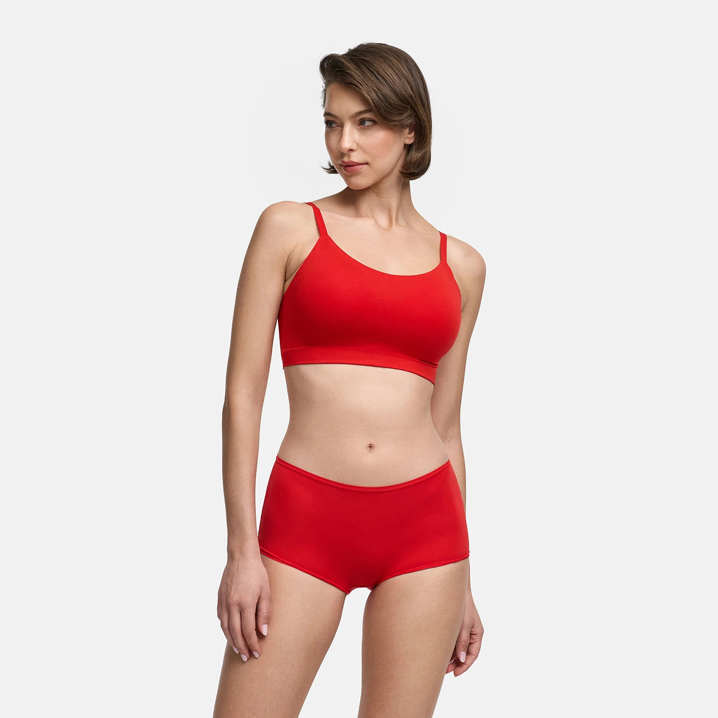 Das Model ist 1,80m groß und trägt Größe S 