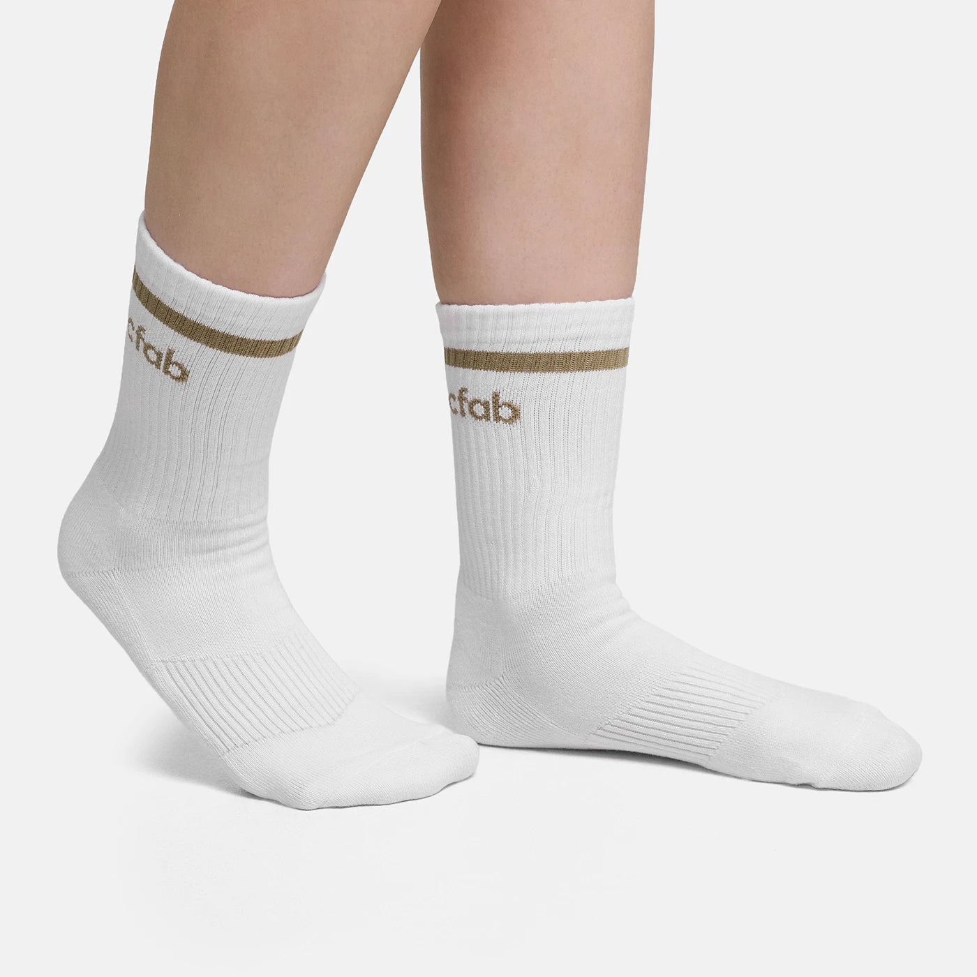 Crew Socks with Logo | 2-pack
