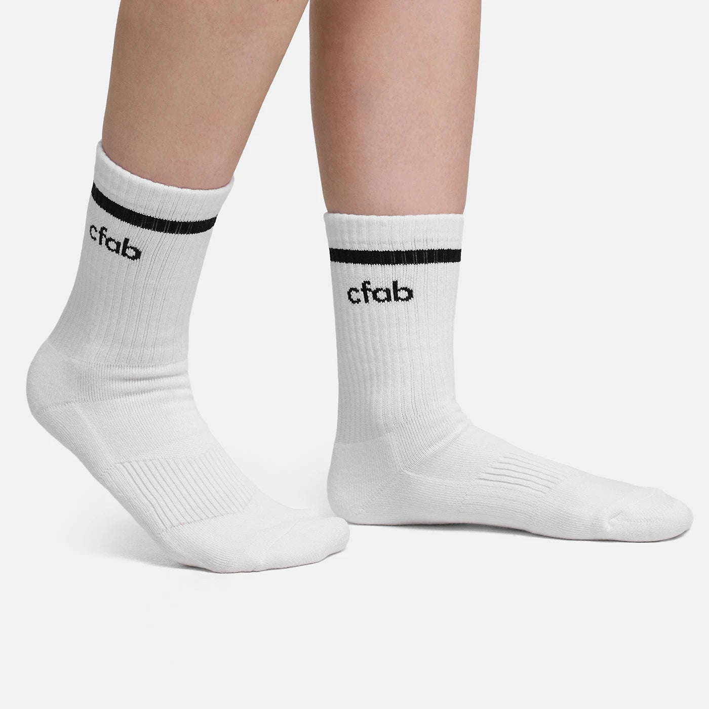 Crew Socks with Logo | 2-pack