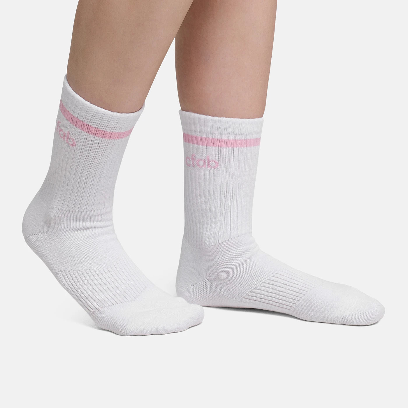 Crew Socks with Logo | 2-pack
