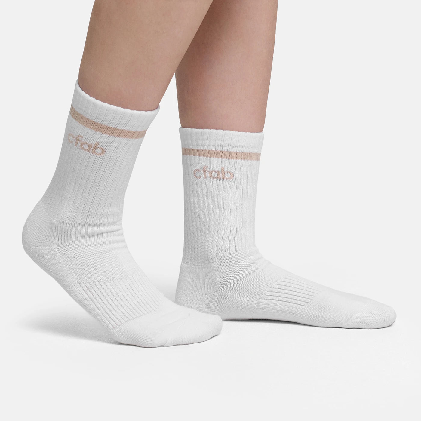 Crew Socks with Logo | 2-pack
