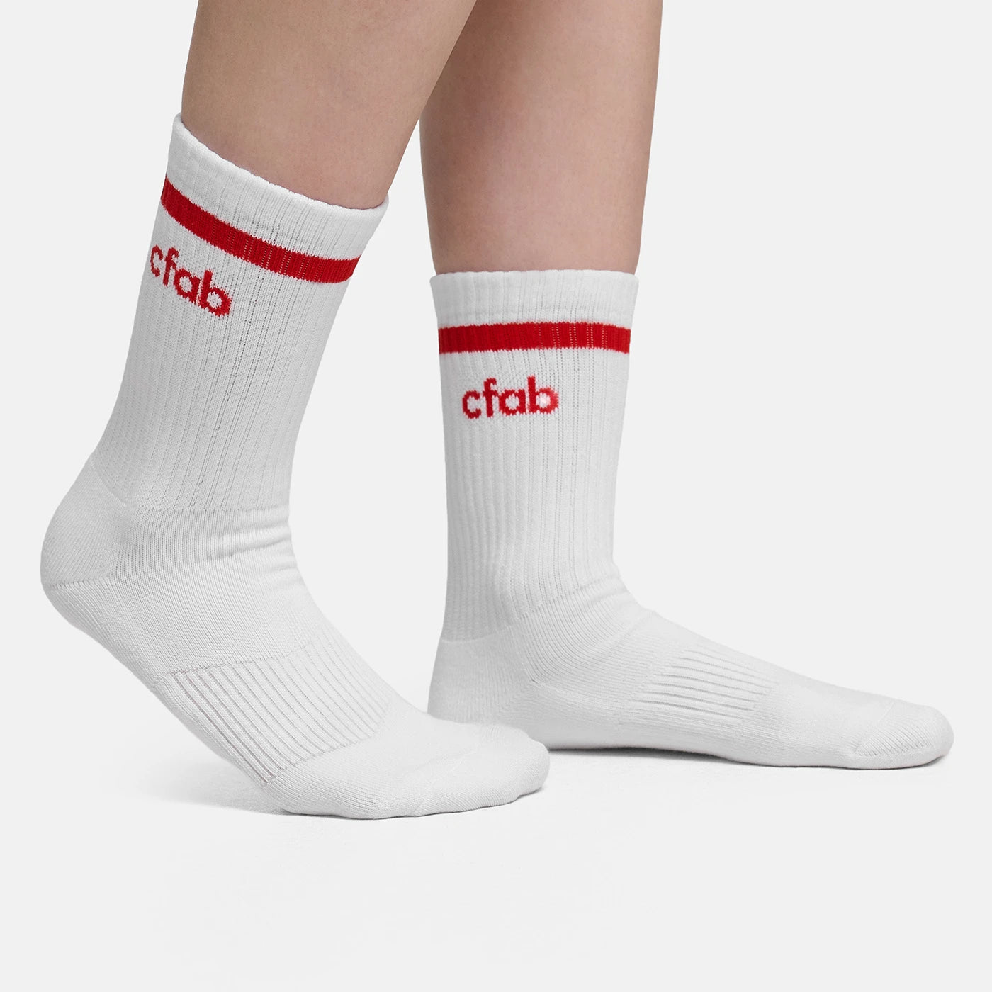Crew Socks with Logo | 2-pack
