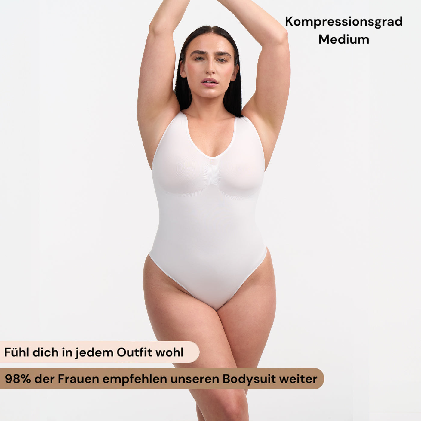 Das Model ist 1,73m groß und trägt Größe L.