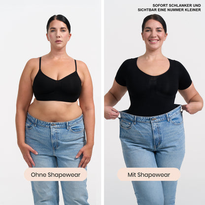 Das Model ist 1,77m groß und trägt Größe 2XL