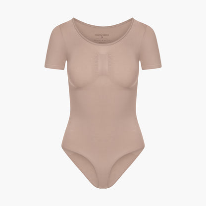 Bodysuit Sculpting Shapewear T-Shirt mit Slip