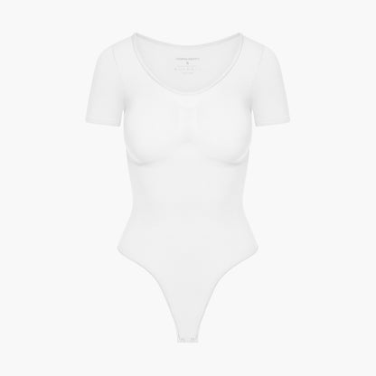 Bodysuit Sculpting Shapewear T-Shirt mit String