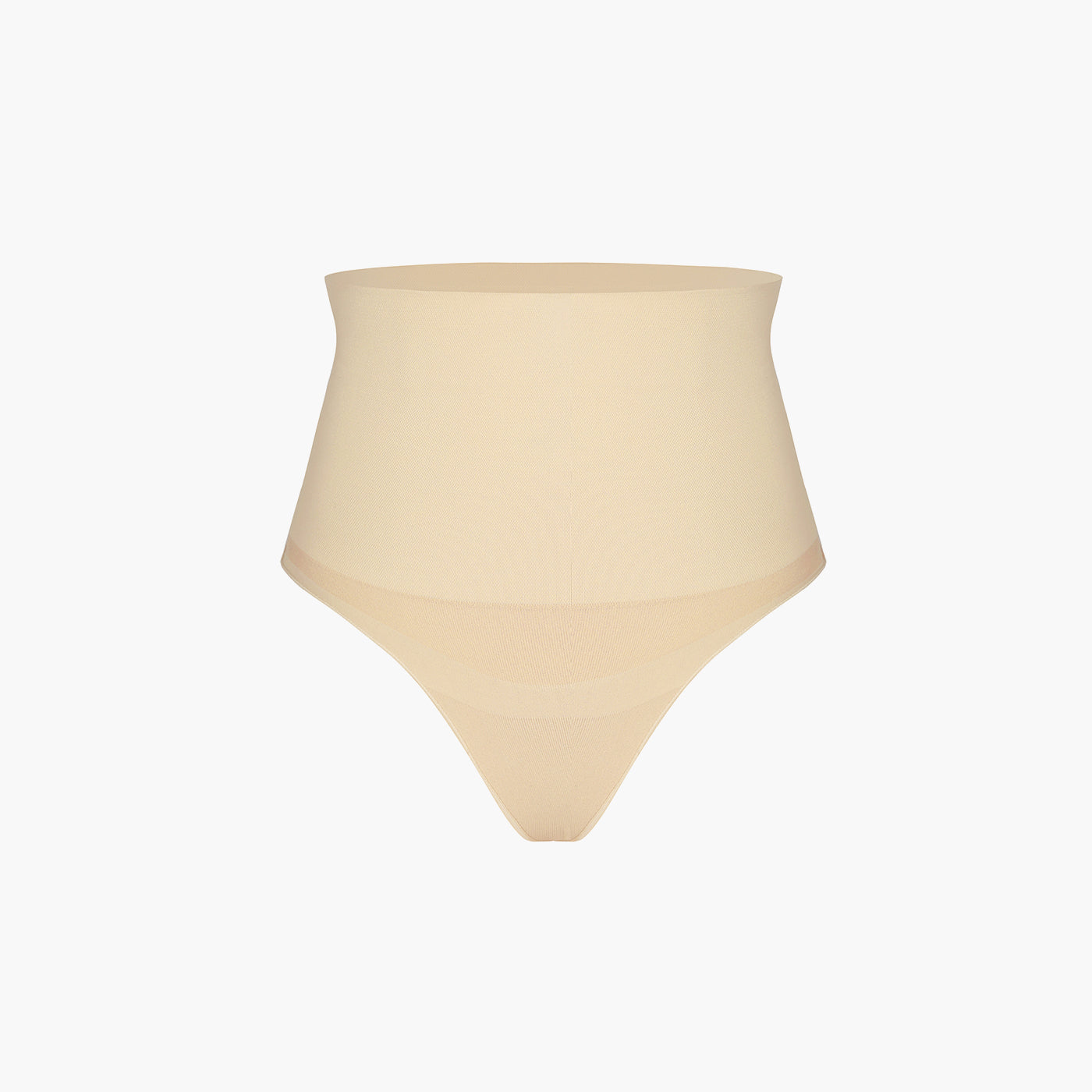 High-waisted shaping thong