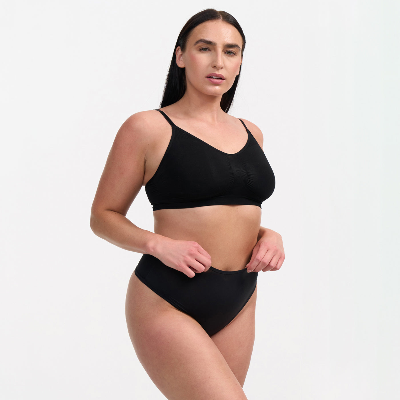 High-Waist Tanga | 3er Pack