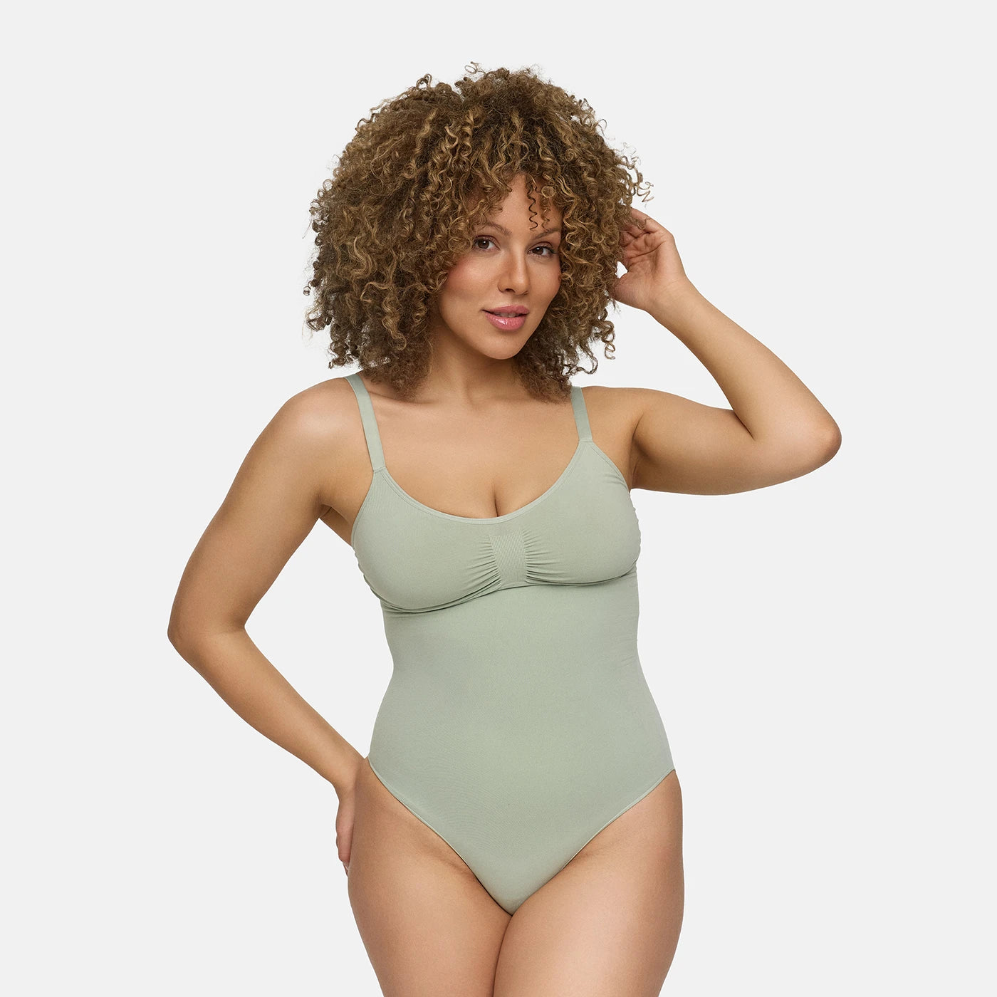 Sculpting bodysuit with briefs