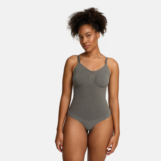 Sculpting Shapewear Thong Bodysuit