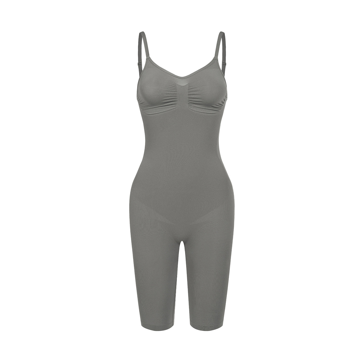 Bodysuit sculpting shapewear with shorts