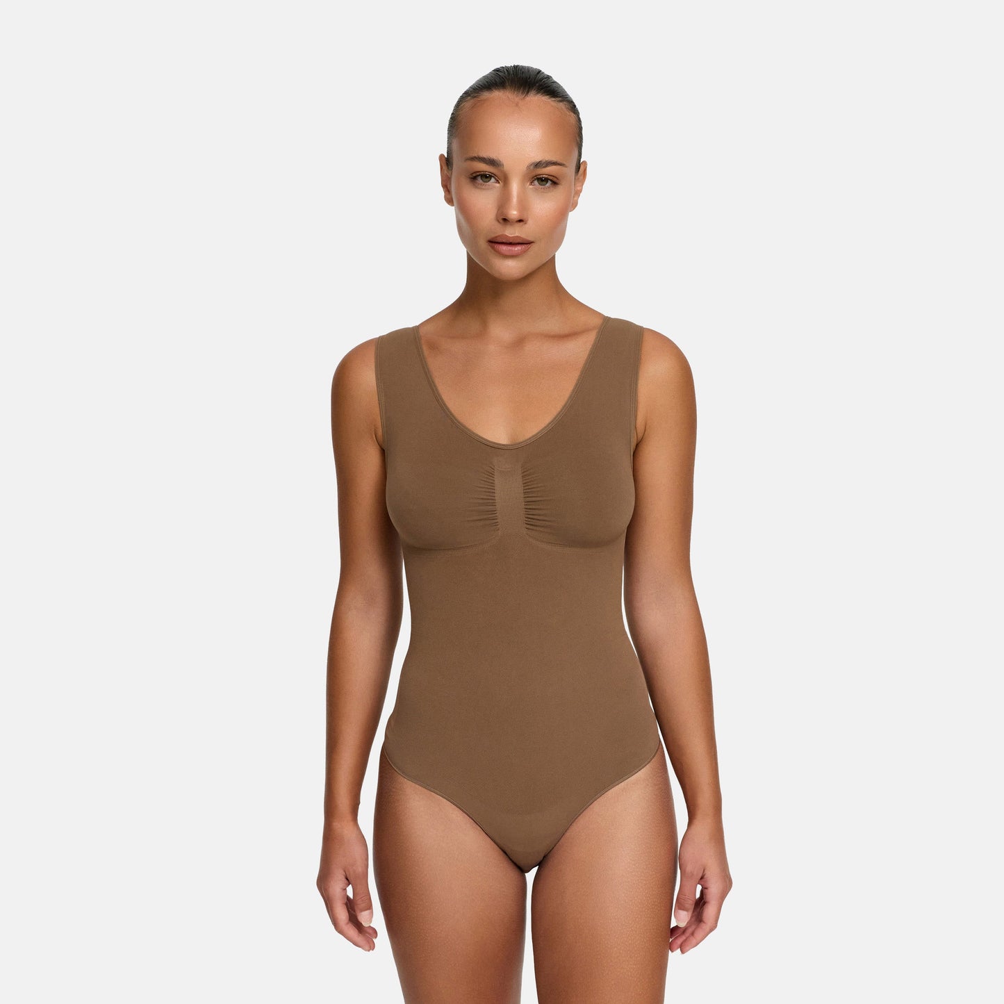 Tank Bodysuit Sculpting Shapewear with Thong