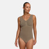 Tank Bodysuit Sculpting Shapewear mit String