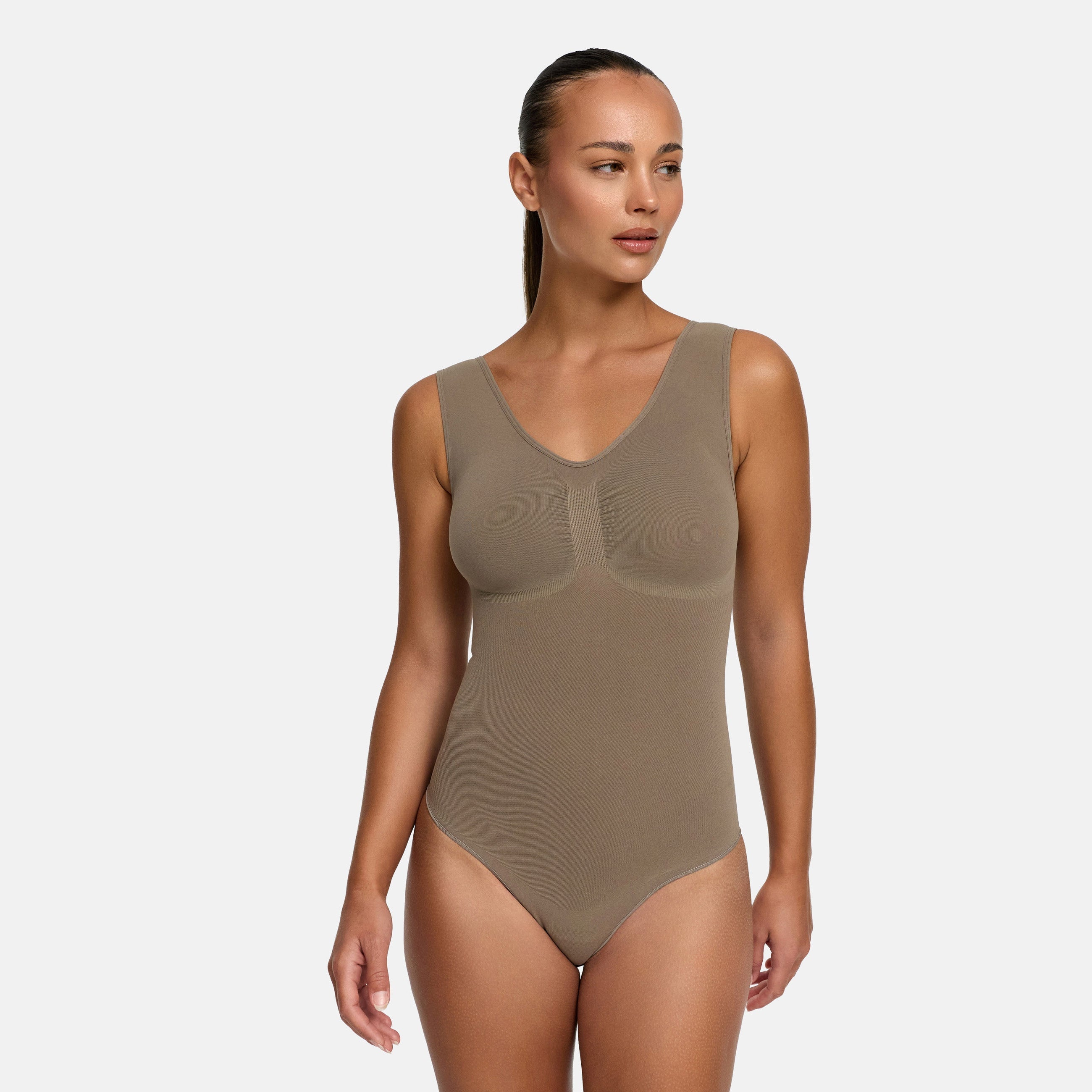 Tank Bodysuit Sculpting Shapewear with String