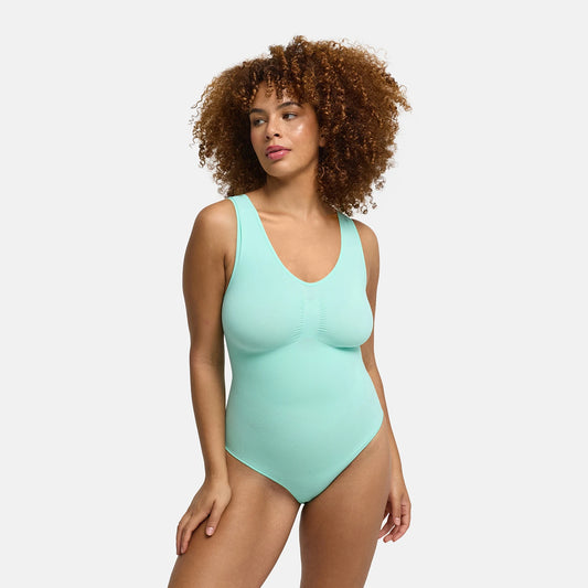 Tank Bodysuit Sculpting Shapewear with Briefs