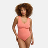 Tank Bodysuit Sculpting Shapewear mit Slip