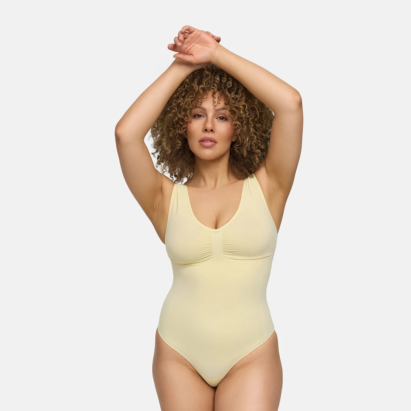 Tank Bodysuit Sculpting Shapewear with Briefs