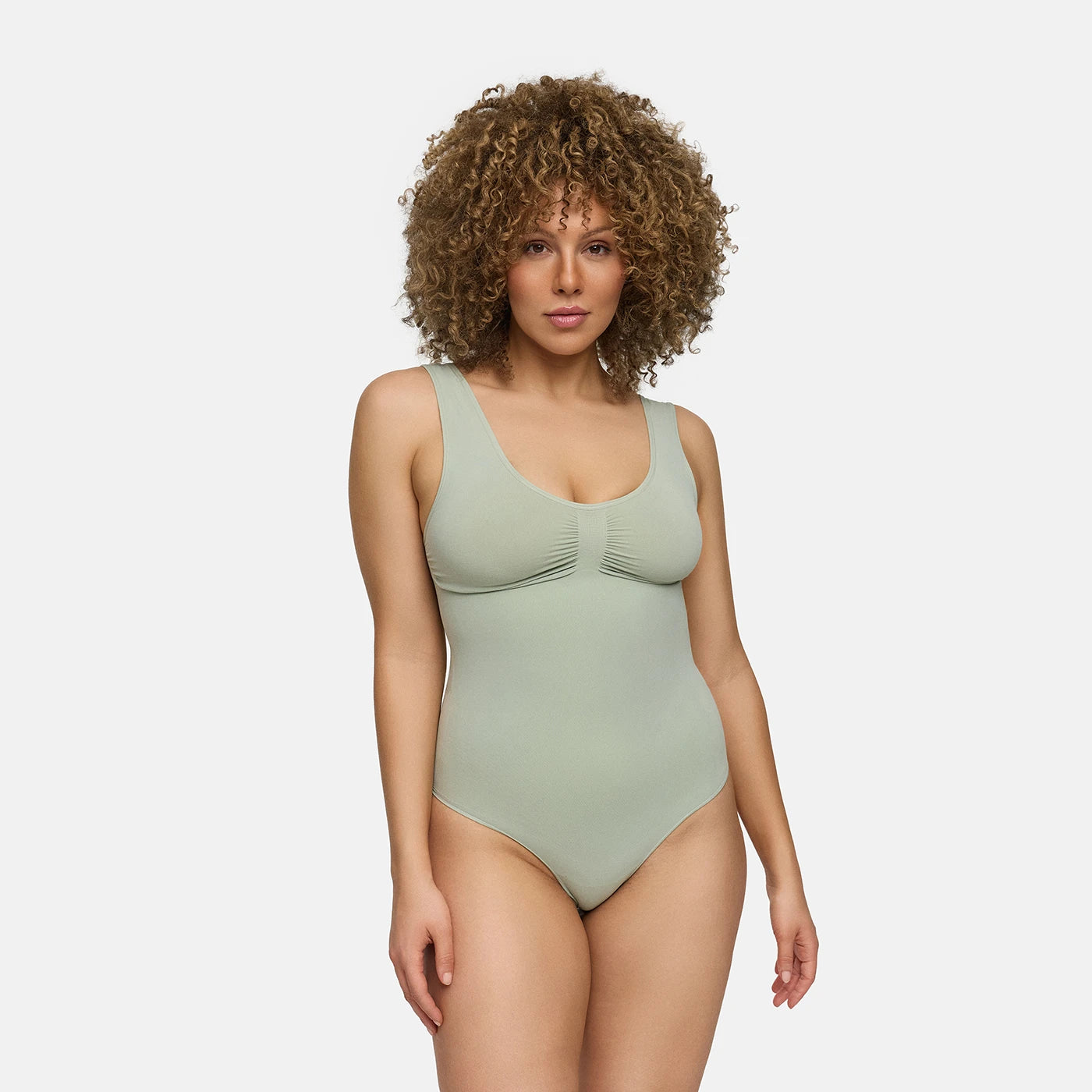 Tank Bodysuit Sculpting Shapewear with Briefs