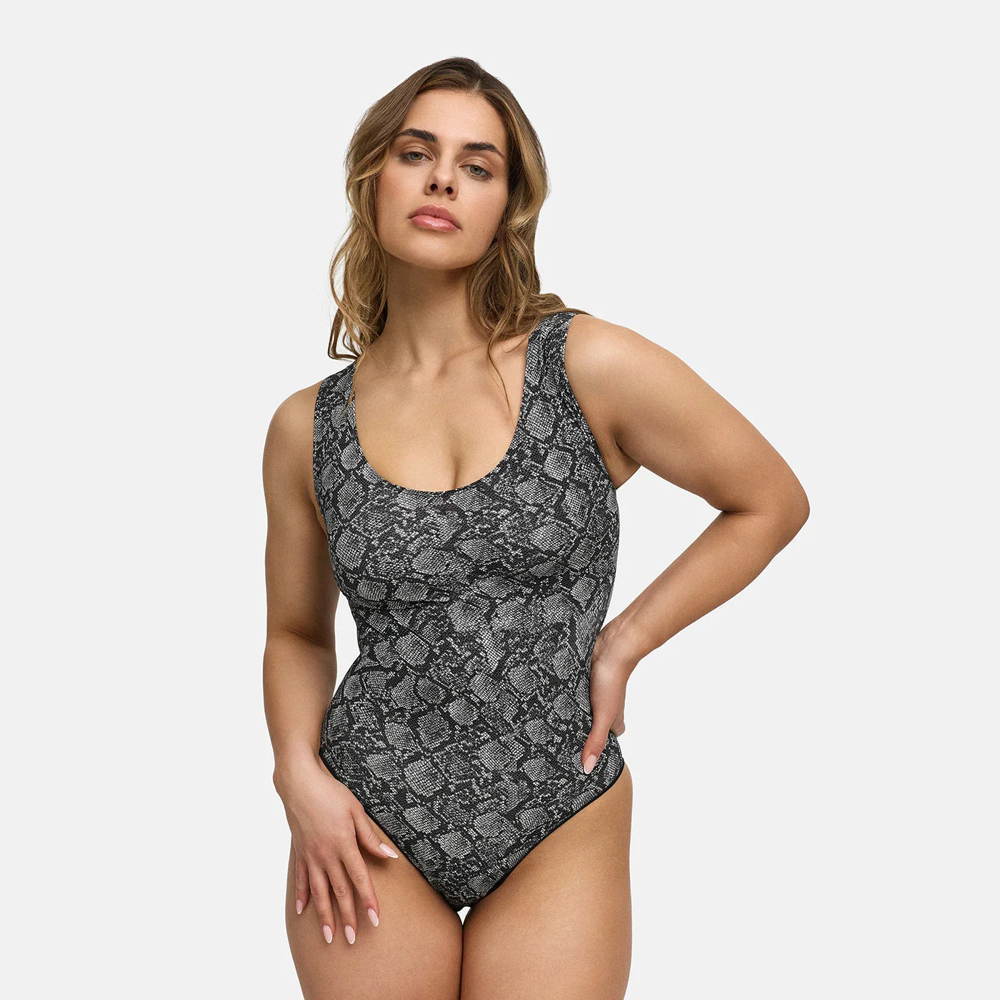 Tank Bodysuit Sculpting Shapewear with Briefs