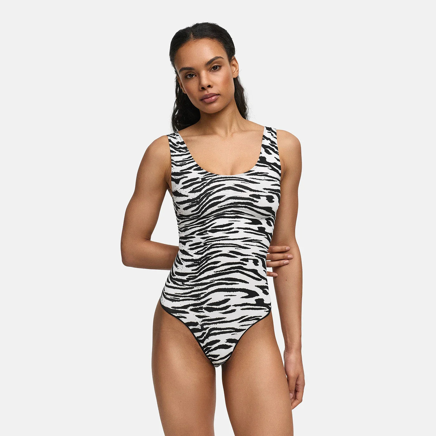 Tank Bodysuit Sculpting Shapewear with Thong